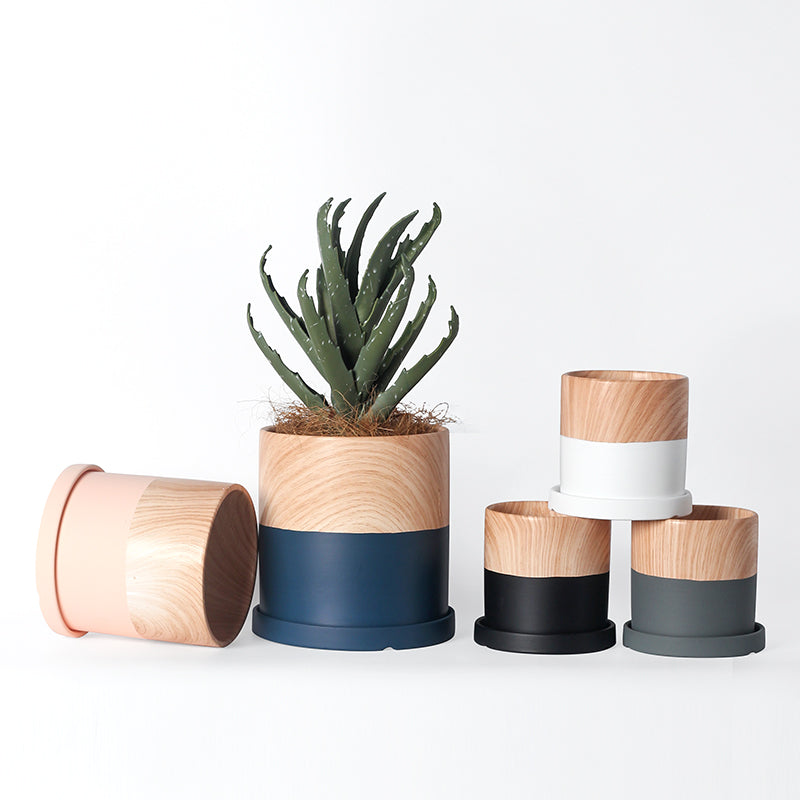 Elevate Greenery with Italian Ceramic Pot!