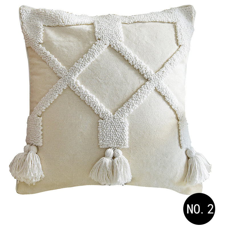 Elevate Your Decor with our Nordic Tufted Throw Pillows!