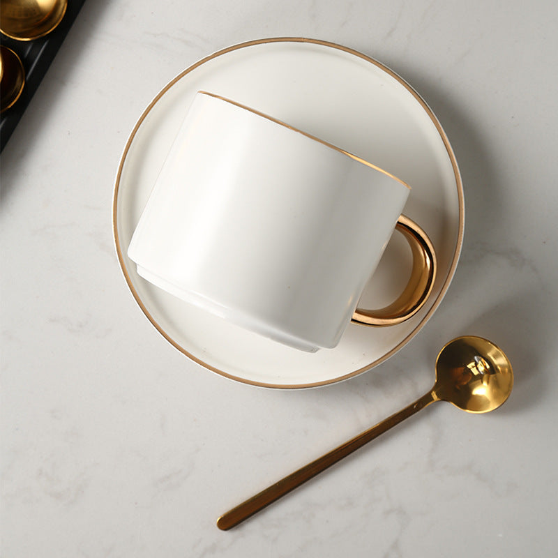 Experience the Art of Coffee Elegance with Our Luxurious Cup Set