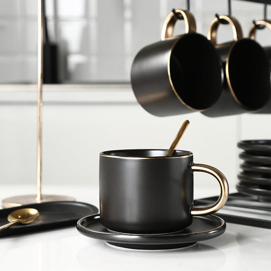 Experience the Art of Coffee Elegance with Our Luxurious Cup Set