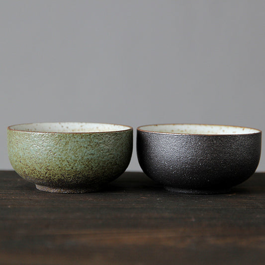 Japanese stoneware teacup