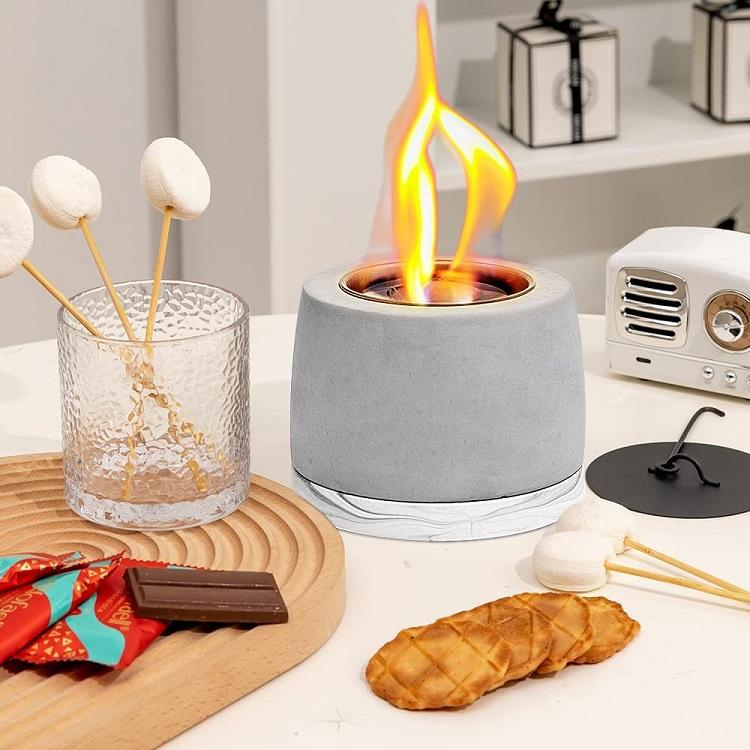 Elevate Your Space with Desktop Decorative Fireplace!