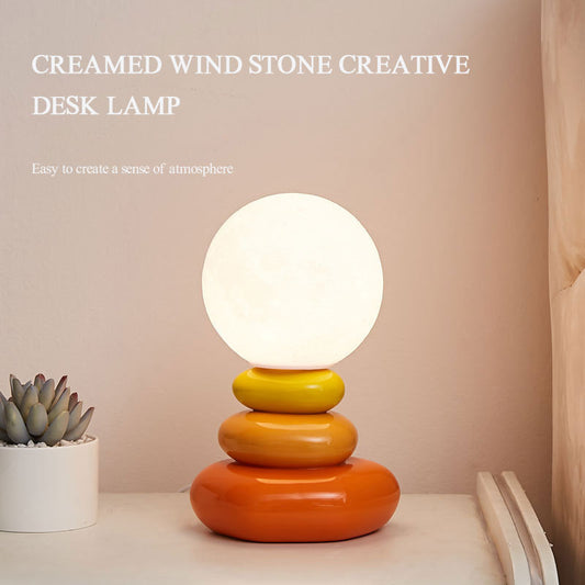 Stonehenge Ceramic Lamp: Creative Bedroom Ambiance