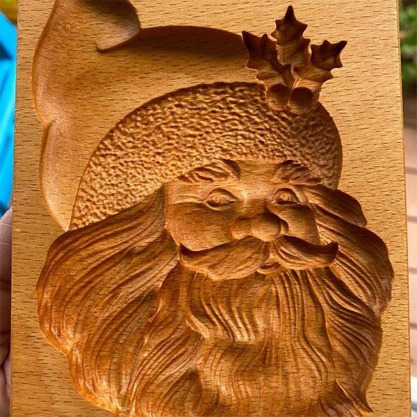 Beech Wood Cookie Mold Cutter: Craft Delightful Treats