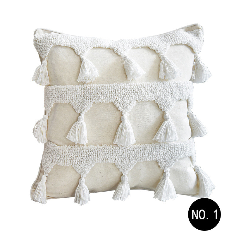 Elevate Your Decor with our Nordic Tufted Throw Pillows!