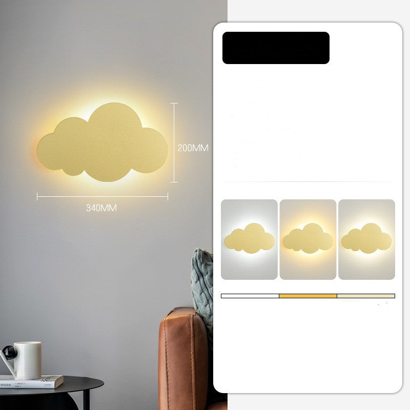 Artistic Home Decor: Modern Cloud Wall Lamp