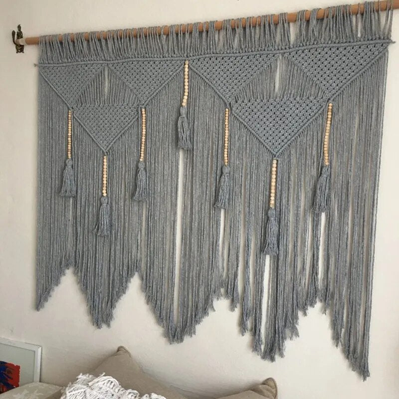 Bohemian Macrame Tapestry: Elevate Home Decor